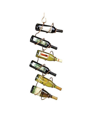 Copper Climbing Tendril Wine Rack