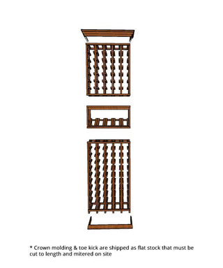 2 Foot Wine Cellar - 90 Bottle Capacity