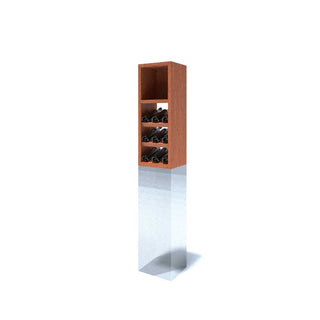 3 Column - 9 Bottle Stacked Display Upper Rack