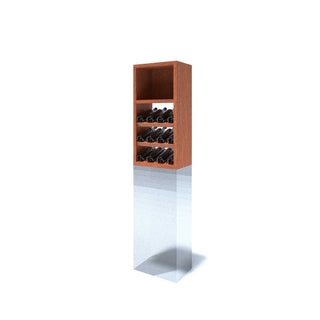 4 Column - 12 Bottle Stacked Display Upper Rack