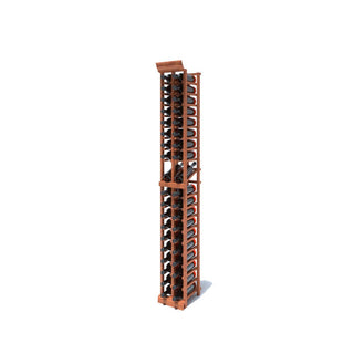 2 Column - 40 Bottle 6.5ft Wine Rack Kit