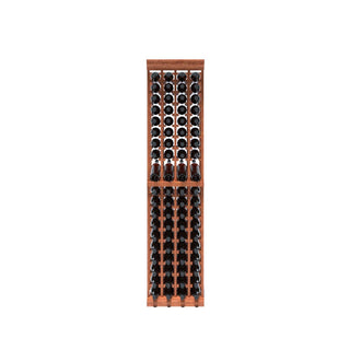 4 Column - 80 Bottle 6.5ft Wine Rack Kit