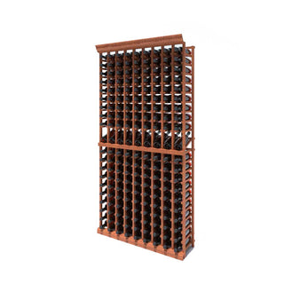 9 Column - 180 Bottle 7ft Wine Rack Kit with Display