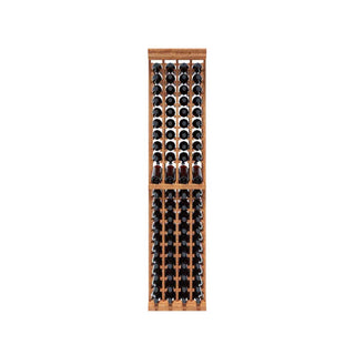 4 Column - 80 Bottle 7ft Wine Rack Kit with Display