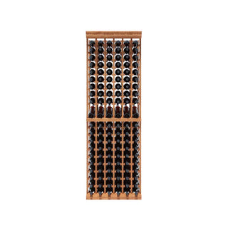 6 Column - 120 Bottle 7ft Wine Rack Kit with Display