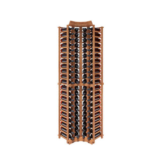 Curved Corner - 80 Bottle 7ft Wine Rack Kit