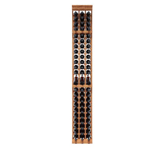 3 Column - 69 Bottle 8ft Wine Rack Kit with Display