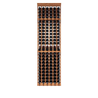 6 Column - 138 Bottle 8ft Wine Rack Kit with Display