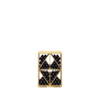 Divided Diamond Base Wine Rack