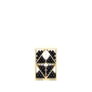 Divided Diamond Base Wine Rack