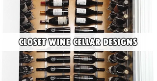 Closet Wine Cellar Design