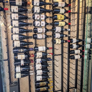 Enclosed Glass Wine Cellar with VintageView