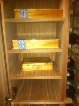 Another Happy Customer Shows Off His Custom Cellar