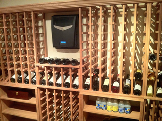 Wine Wednesday: Yet Another Happy WineRacks.com Customer Shows Off His Custom Cellar!