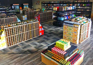 Liquor Store Shelves & Display Ideas
