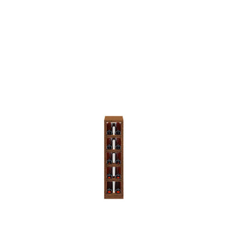 2 Column - 10 Bottle Stacked Display Base Wine Rack