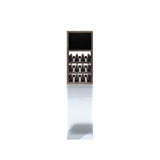 4 Column - 12 Bottle Stacked Display Upper Rack
