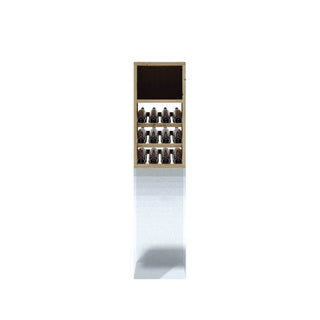 4 Column - 12 Bottle Stacked Display Upper Rack