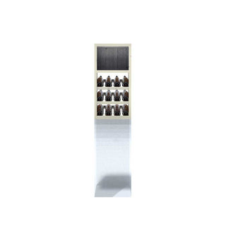 4 Column - 12 Bottle Stacked Display Upper Rack