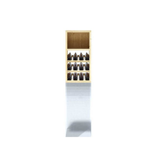 4 Column - 12 Bottle Stacked Display Upper Rack