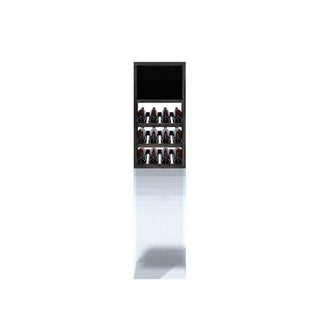 4 Column - 12 Bottle Stacked Display Upper Rack