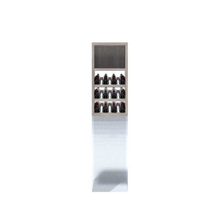 4 Column - 12 Bottle Stacked Display Upper Rack