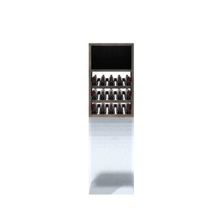 5 Column - 15 Bottle Stacked Display Upper Rack