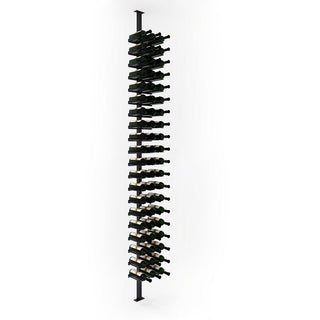 Vino Rails 60 Bottle Single Sided Floor-to-Ceiling Post Kit