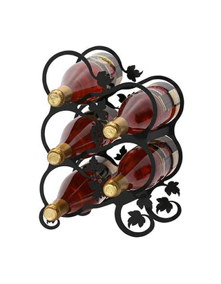 Grapevine 5 Bottle Wine Rack
