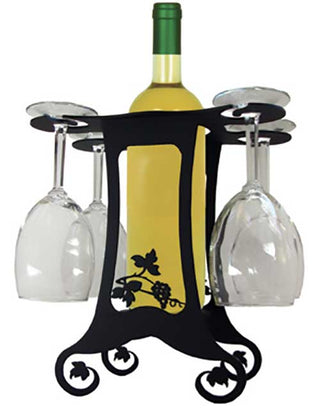 Grapevine Wine Holder - 4 Glasses