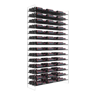Evolution Wine Tower 72in Metal and Acrylic Wine Rack