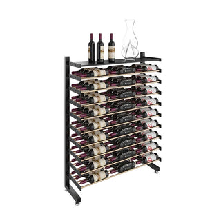 Evolution 81 Bottle Single-Sided Shelf Display Rack