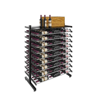 Evolution 162 Bottle Shelf Island Display Rack